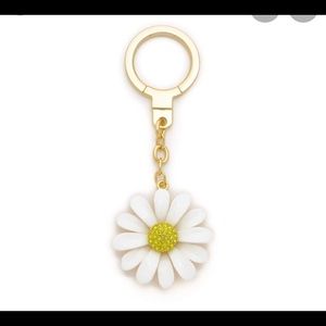 Rare Kate Spade daisy keychain